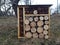Bug hotel in the outdoors
