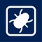 Bug icon, sign,logo,button