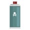 Bug spray icon cartoon vector. Pest control