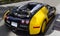 Bugatti closeup on road