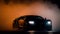 Bugatti in Dense Fog, Made with Generative AI