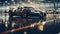 Bugatti Vorano Car: Cross-processed Dark Bronze And Orange Warehouse