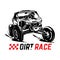 Buggy Extreme Sport logo design, good for team and racing club logo also tshirt design