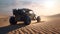 Buggy sand dunes desert Hyper-realistic one generative AI