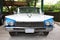 Buick Electra, 1960 year, USA, white-blue color, front view.