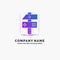 Build, craft, develop, developer, game Purple Business Logo Template. Place for Tagline