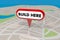 Build Here New Building Construction Property Location Map Pin 3