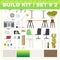 Build kit 2 office furniture