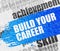 Build Your Career on White Brick Wall.