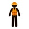 Builder constructor character icon