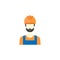 Builder flat icon, build repair