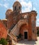 Building of Aghia Triada monastery, located near Chania town, Crete island, Greece