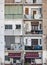 Building Balcony Facade Apartment residential Area Barcelona Spain