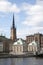 Building and Church on Riddarholmen Island; Old Town - Gamla Sta