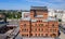 The building of the city theater in Mogilev from above. Mogilev Regional Drama Theater. An architectural monument of the 19th