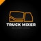 Building company Concrete truck mixer logo