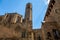 Building detail in the Gothic Quarter, Barcelona