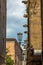 Building detail in the Gothic Quarter, Barcelona