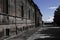 Building on Etchmiadzin Cathedral territory, background mountain Ararat, Masis, Armenia