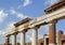Building of Eumachia at Forum in Pompeii, Italy