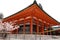 Building exterior of Heian Shrine in Kyoto