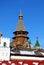 Building fragment. The Izmaylovsky Kremlin built in 1997 historical and architectural and a cultural entertainment complex.