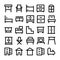 Building & Furniture Vector Icons 9