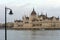 The building of the Hungarian Parliament on the banks of the Danube in Budapest is the main attraction of the Hungarian capital.
