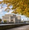 The building of the Konigsberg stock exchange. Kaliningrad art Museum. Architecture of prewar Germany