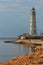 Building a lighthouse at Cape Tarhankut.