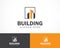 Building logo creative city skyline construct business logo