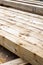 Building materials warehouse thick beam construction natural materials rustic