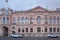 Building of Mitusov\'s mansion at Moika River in Saint Petersburg, Russia