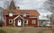 Building in Nusnas. Dalarna county. Sweden