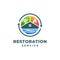 Building Restoration Services Logo