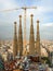 Building Sagrada Familia, Barcelona, Spain