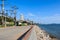 The building and Seafront road in Pattaya,Thailand