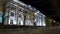 Building of Sevastopol City Council, Night Time lapse.