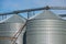 Building for storage and drying of grain crops. Agricultural Silo.