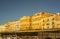 Building at sunset in Ortigia