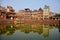 Building and town in Patan City at Nepal