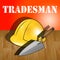 Building Tradesman Represents Home Improvement 3d Illustration
