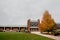 Building on a university campus in fall