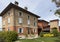 The buildings of Acetaia Dei Bago in Modena where production of Denomination of Controlled Origin balsamic vinegar occurs.