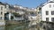 Buildings along River Alzette