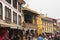 Buildings Around the Boudhanath Stupa in Kathmandu