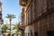 Buildings with balconies at Ermoupolis, Syros island, Cyclades, Greece