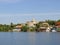 Buildings at Cienfuegos Bay entrance