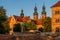 Buildings of the Cistercian abbey in LubiÄ…Å¼, Poland in Lower Silesia, former German name