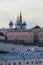 Buildings of complex of Annunciation Cathedral. Kazan Kremlin, Tatarstan, Russia